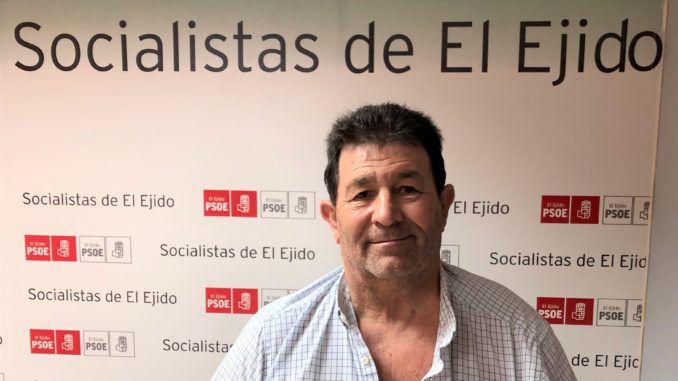 Ángel Sánchez. vocal socialista en la Junta Local de Matagorda