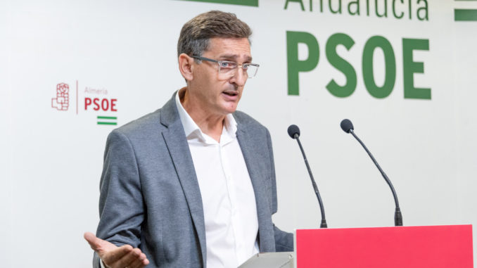 José Luis Sánchez Teruel, parlamentario andaluz del PSOE de Almería