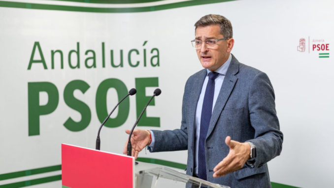 José Luis Sánchez Teruel, parlamentario andaluz del PSOE de Almería