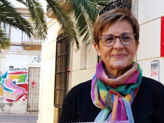 Adriana Valverde, portavoz socialista en el Ayuntamiento de Almería