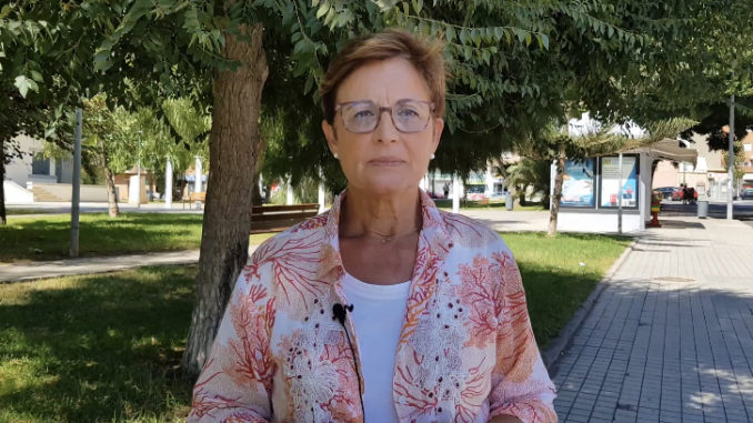 Adriana Valverde, portavoz socialista en el Ayuntamiento de Almería