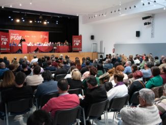 Intervención del secretario general del PSOE de Almería, Juan Antonio Lorenzo, en el Comité Provincial celebrado en Viator
