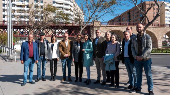 230315 Foto PSOE Visita obras Cable Inglés