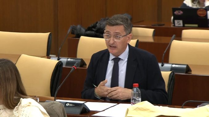 José Luis Sánchez Teruel, parlamentario andaluz del PSOE de Almería