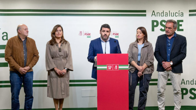 Antonio Gutiérrez, Carmen Aguilar, Juan Manuel Ruiz, Anabel Mateos y Marcelo López, hoy