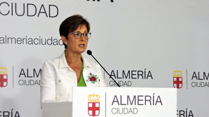 Adriana Valverde, portavoz del PSOE en el Ayuntamiento de Almería