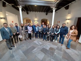 Encuentro de representantes del PSOE de Granada y Almería para reclamar la autovía del Almanzora hasta Baza