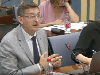 José Luis Sánchez Teruel en la Comisión de Cultura