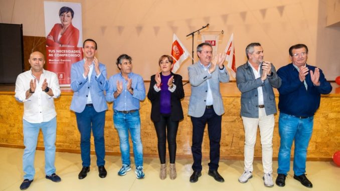 Acto público del PSOE de El Ejido en Balerma con Juan Espadas