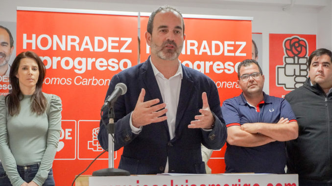 José Luis Amérigo, Alcalde de Carboneras y candidato a la reelección