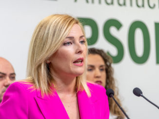 Teresa Piqueras, portavoz del PSOE en el Ayuntamiento de Adra y candidata a la Alcaldía