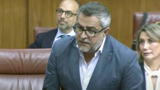Juan Antonio Lorenzo, parlamentario andaluz y secretario general del PSOE de Almería