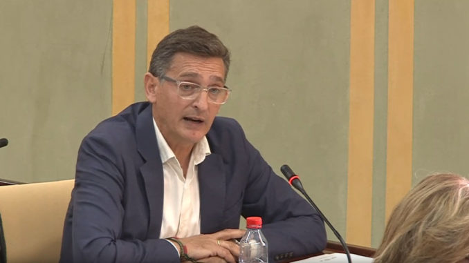 José Luis Sánchez Teruel, parlamentario andaluz del PSOE de Almería