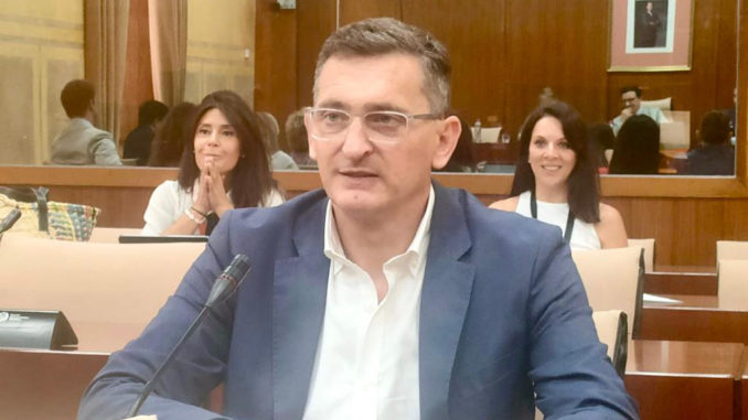 José Luis Sánchez Teruel, parlamentario andaluz del PSOE de Almería