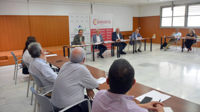 230711 23J Foto PSOE Reunión con Asempal y Cámara de Comercio