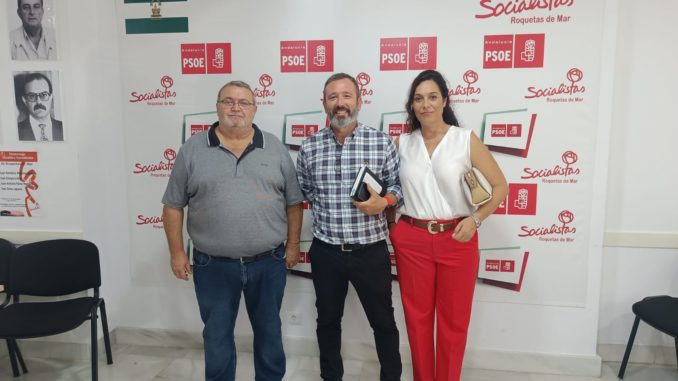 Ediles socialistas tras la comisión