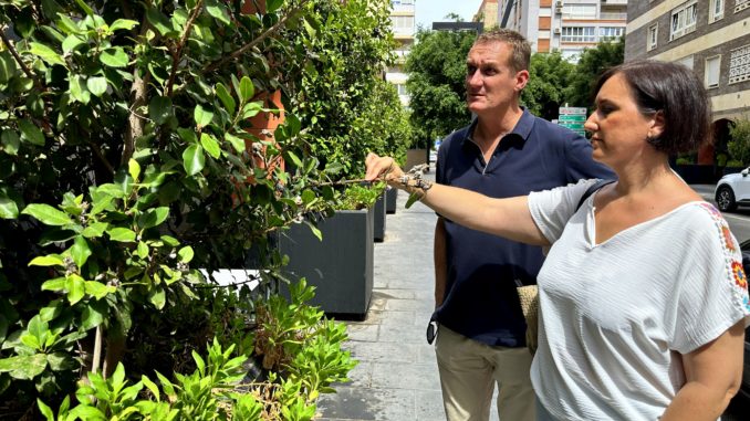 Raúl Enríquez y Lidia Compadre en Artés Arcos