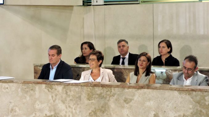 Grupo Socialista en el Pleno del Ayuntamiento de Almería