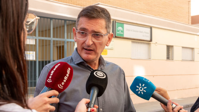 José Luis Sánchez Teruel, parlamentario andaluz del PSOE de Almería