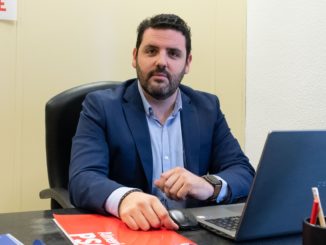 Juan Manuel Ruiz del Real, portavoz del PSOE en la Diputación Provincial de Almería