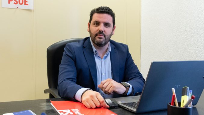 Juan Manuel Ruiz del Real, portavoz del PSOE en la Diputación Provincial de Almería