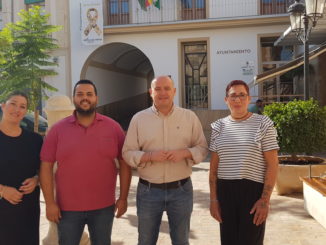 Marina Gálvez, José Miguel Sánchez, Antonio Martínez y Cristina Zayas