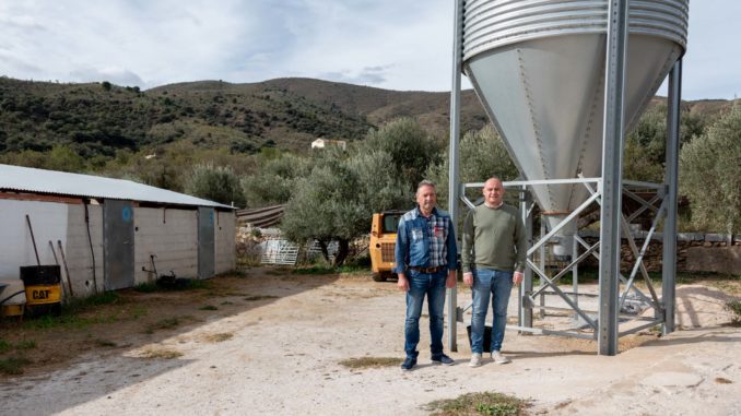 Eduardo Mena y Antonio Martínez, en Chercos