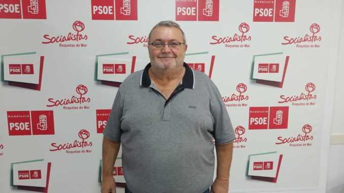 Manolo García, portavoz socialista en el Ayuntamiento de Roquetas