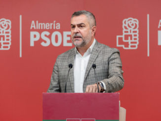 Juan Antonio Lorenzo Cazorla, hoy, en rueda de prensa