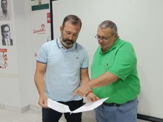 Rafael Torres y Manolo García, concejales socialistas en el Ayuntamiento de Roquetas de Mar