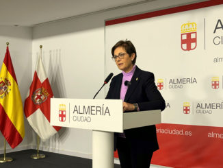 Adriana Valverde, portavoz socialista en el Ayuntamiento de Almería