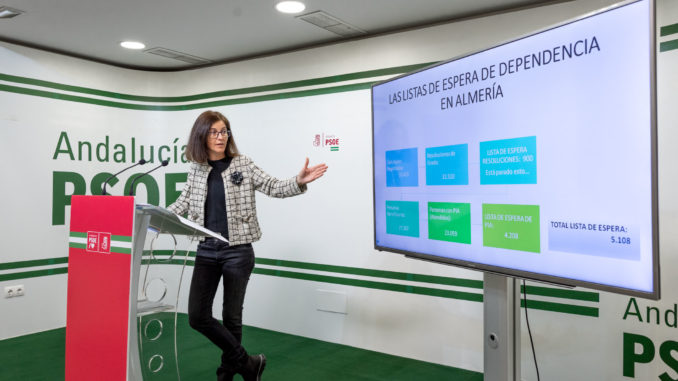 Pilar Navarro, parlamentaria andaluza del PSOE de Almería