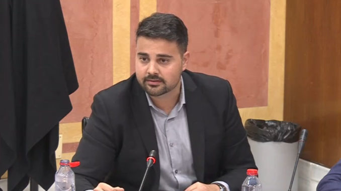 Mateo Hernández, parlamentario andaluz del PSOE de Almería