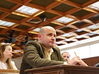 Antonio Martínez Rodríguez, en el Senado