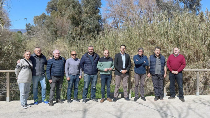 240325 Foto PSOE Mateo Hernández con alcaldes y concejales del PSOE de la comarca de Andarax