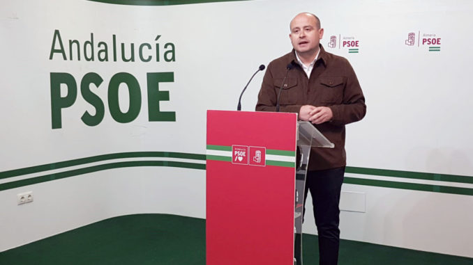 Antonio Martínez en rueda de prensa