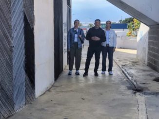 Cristina Tejedor, Rafael Torres y Maricarmen Cuadra en la Plaza de Toros 2