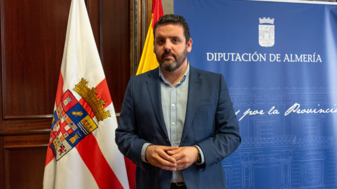 Juan Manuel Ruiz del Real, portavoz del PSOE en la Diputación Provincial de Almería