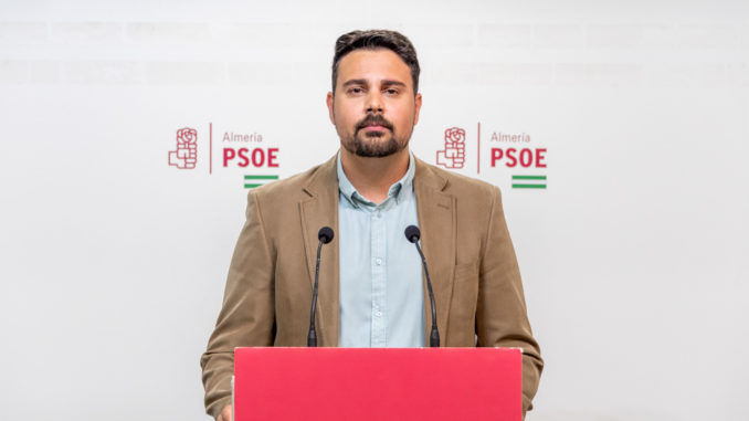 Mateo Hernández, parlamentario andaluz del PSOE de Almería