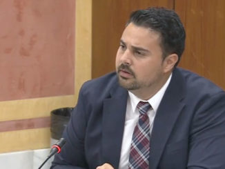 Mateo Hernández en la Comisión de Agricultura del Parlamento