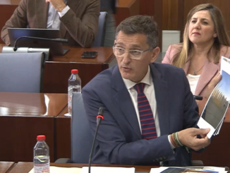 Sánchez Teruel durante la comisión