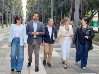 Fátima Herrera, Mateo Hernández, José Fernández, Carmen Aguilar y Lidia Compadre