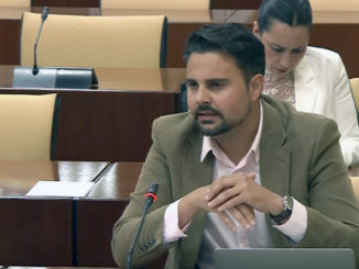 Hernández en la Comisión de Economía del Parlamento andaluz
