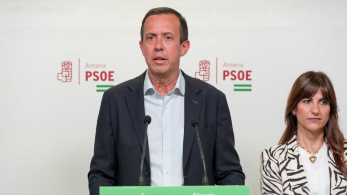 José María Martín, secretario general del PSOE de Almería José María Martín, secretario general del PSOE de Almería