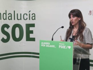 Inés Plaza en rueda de prensa