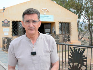 José Luis Sánchez Teruel a la salida de la Junta Rectora del Parque Natural