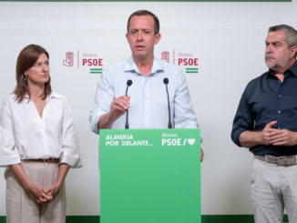José María Martín junto a Fátima Herrera y Juan Antonio Lorenzo