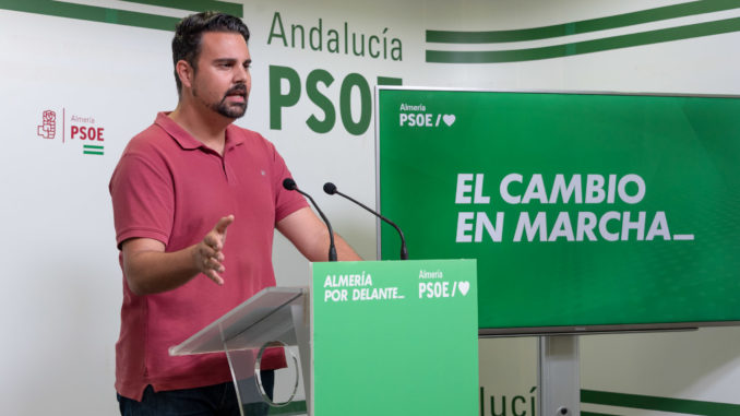 Mateo Hernández, parlamentario andaluz del PSOE de Almería