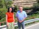 La Alcaldesa de Ohanes, Rafaela Ortega, junto al diputado provincial del PSOE de Almería, Antonio Gutiérrez