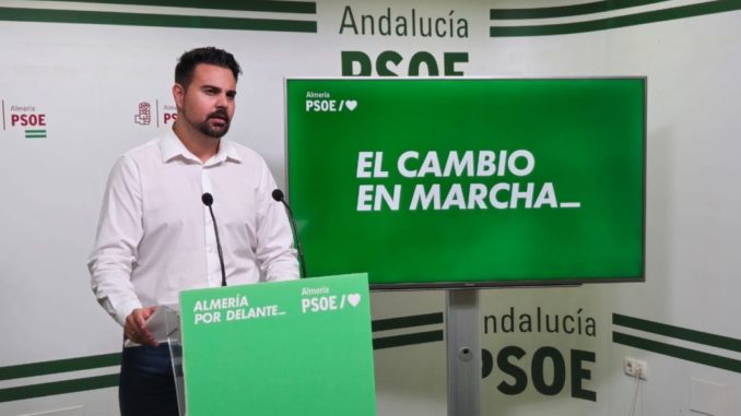 Hernández, parlamentario andaluz del PSOE de Almería
